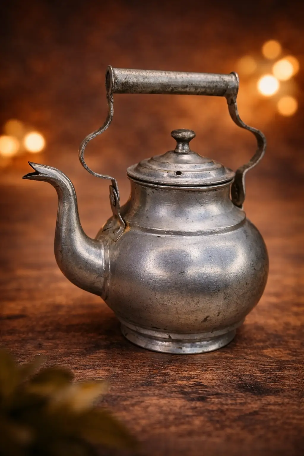 Vintage Metal Teapot Decor – 1 Rare Timeless Collector’s Accent for Elegant Homes
