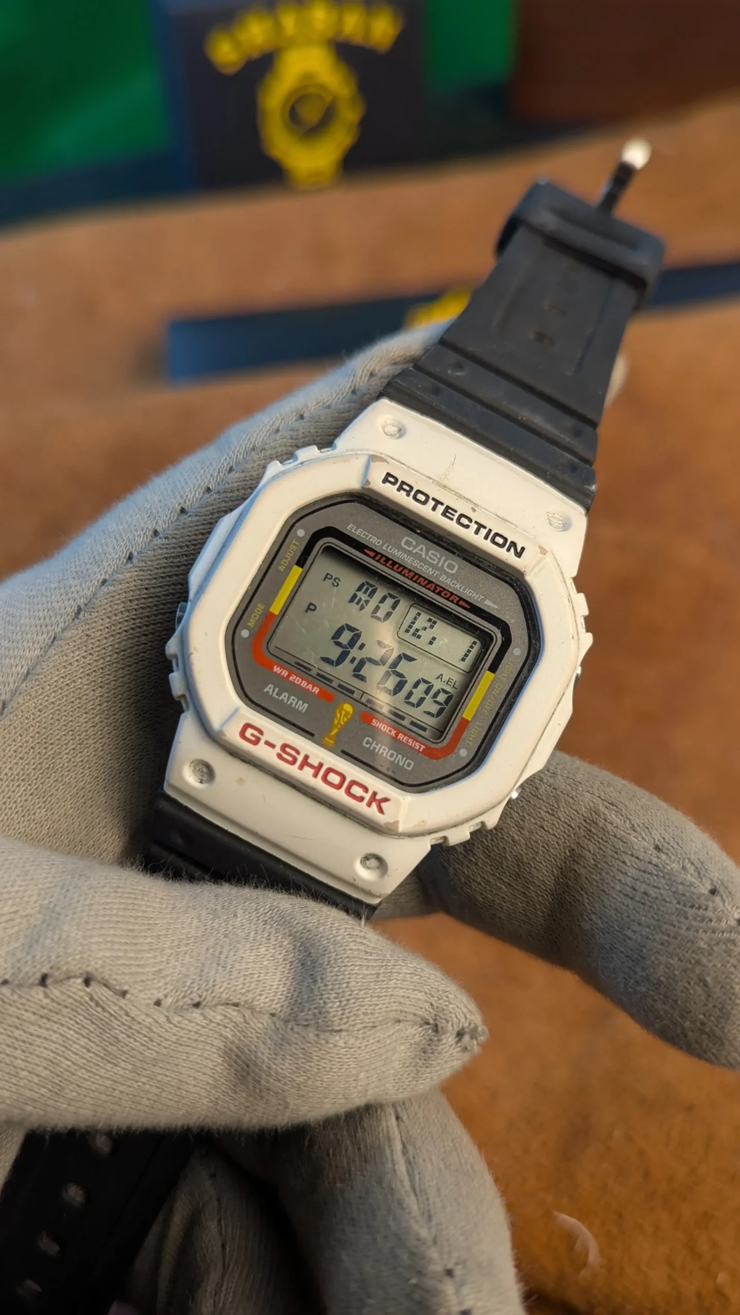 Casio G-Shock DW-5600WC World Cup 2006 Limited Edition | 20 Bar | Module 1545