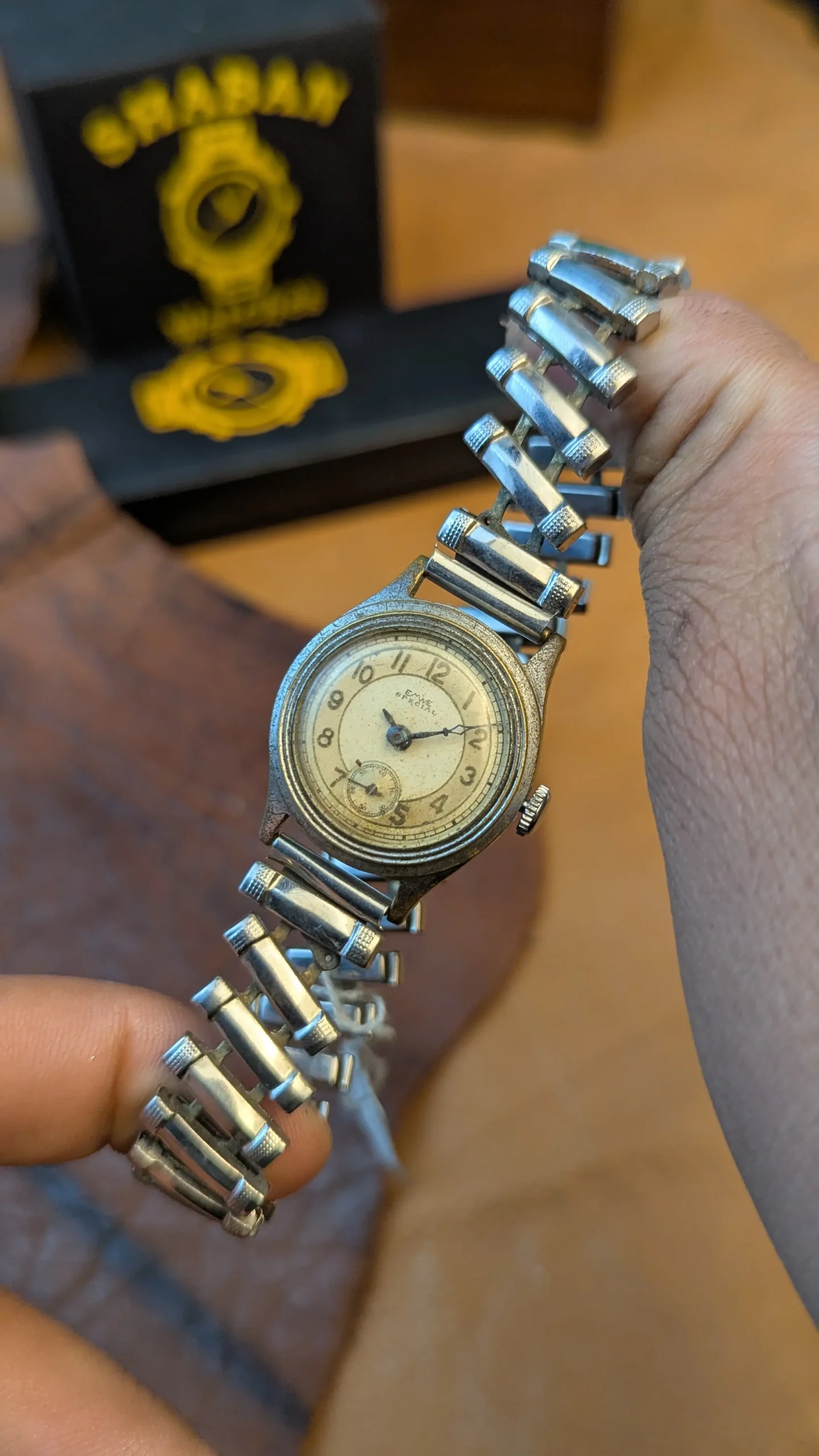 Vintage Enicar Manual Wind Small Seconds Watch | Vintage ladies Watch