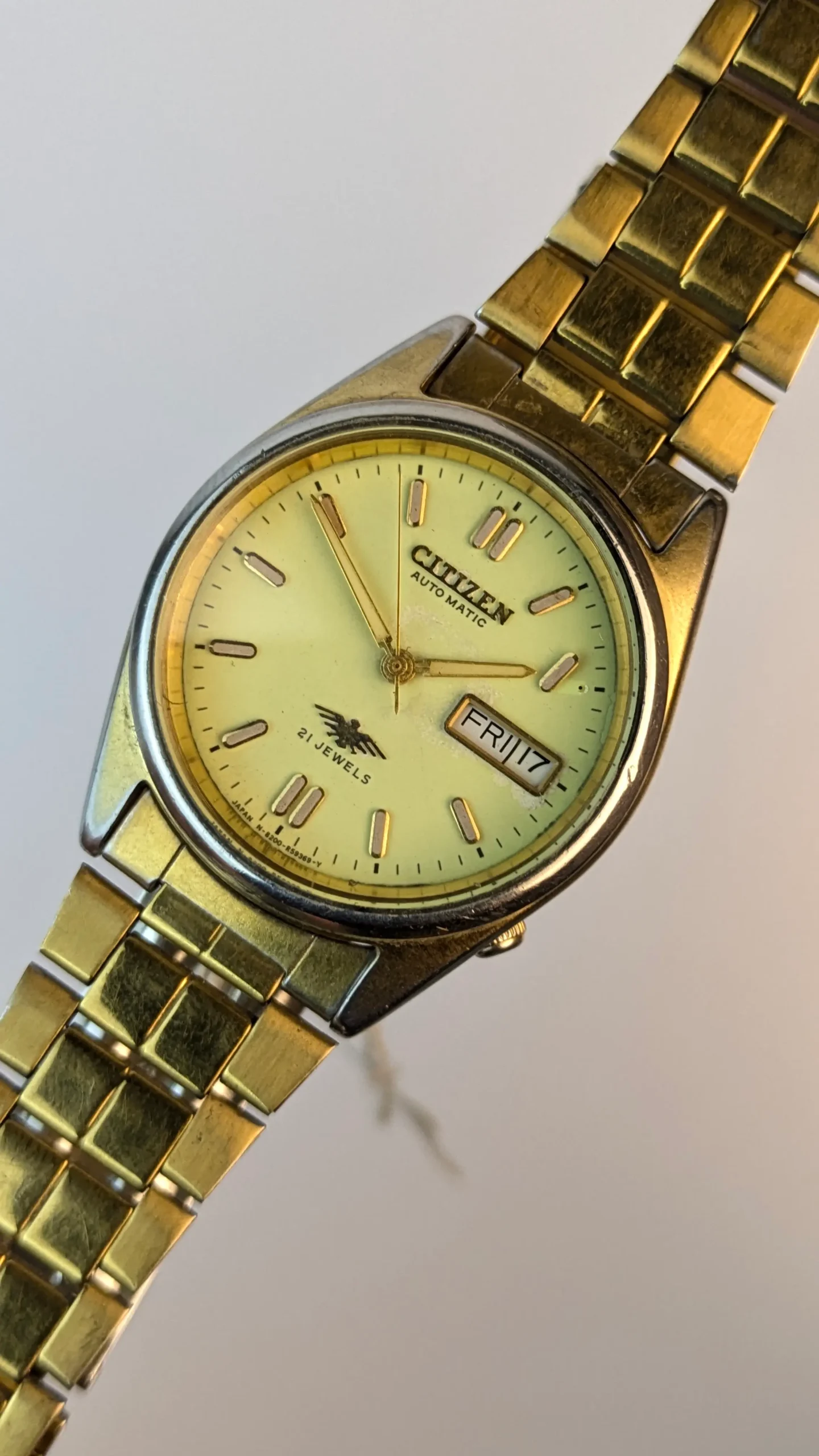 Vintage Citizen Automatic 21 Jewels Day-Date Watch — Ref. GN-4W-S | 3N0248 | Japan