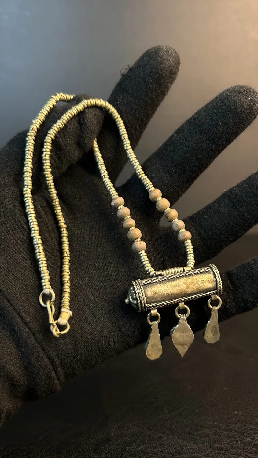 Vintage Tribal Pendant Necklace