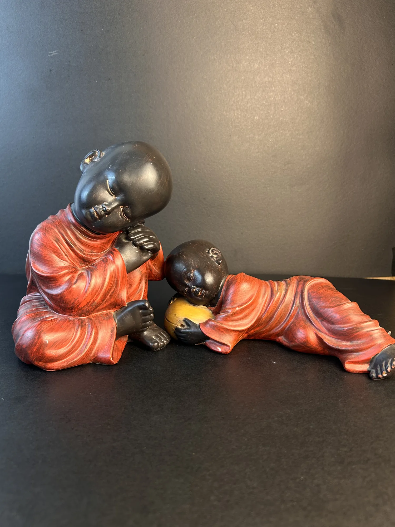Monk Figurines Statue Decor