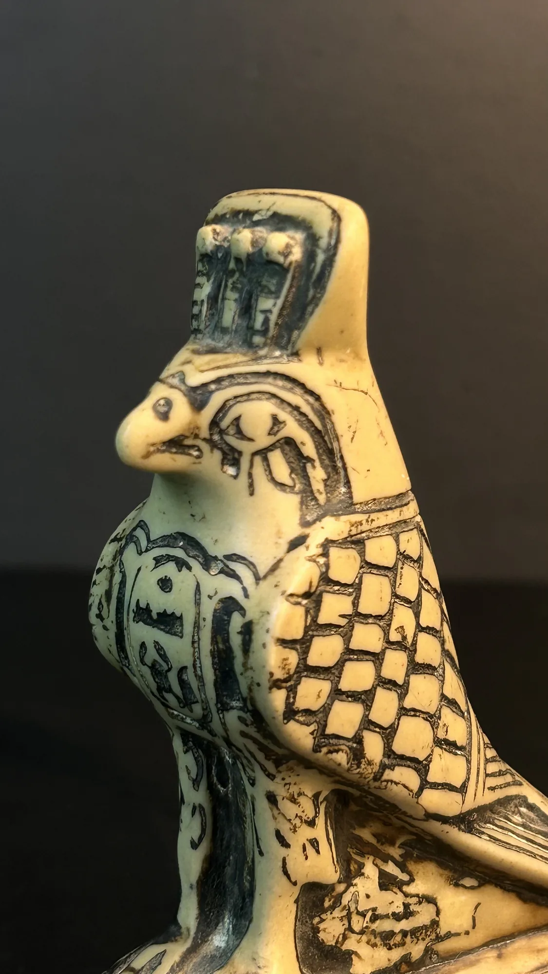 Egyptian Style Falcon Figurine Home Decor