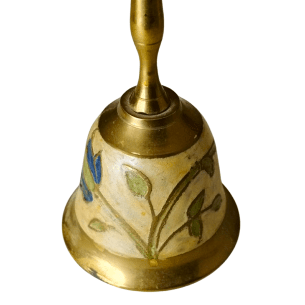 Solid Brass Enamelled Bell