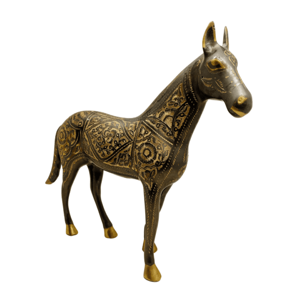 Black Brass Horse