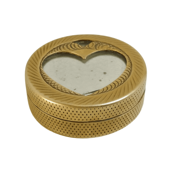 Heart Shape Box with Ornate Detailing.