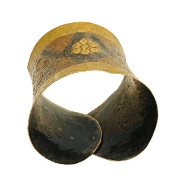 Lightweight brass bangles with timeless patterns