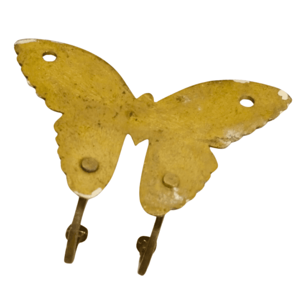 Decorative brass butterfly hook for home décor