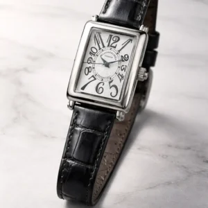 ladies vintage leather watch