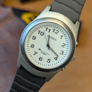 Vintage Damos sport watch rubber strap