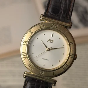 PD vintage dress watch Japan movement