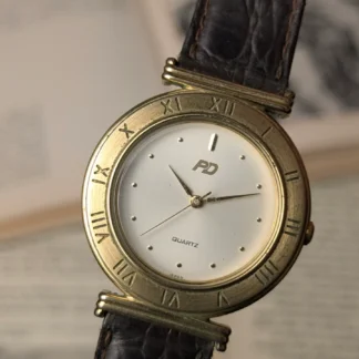 PD vintage dress watch Japan movement
