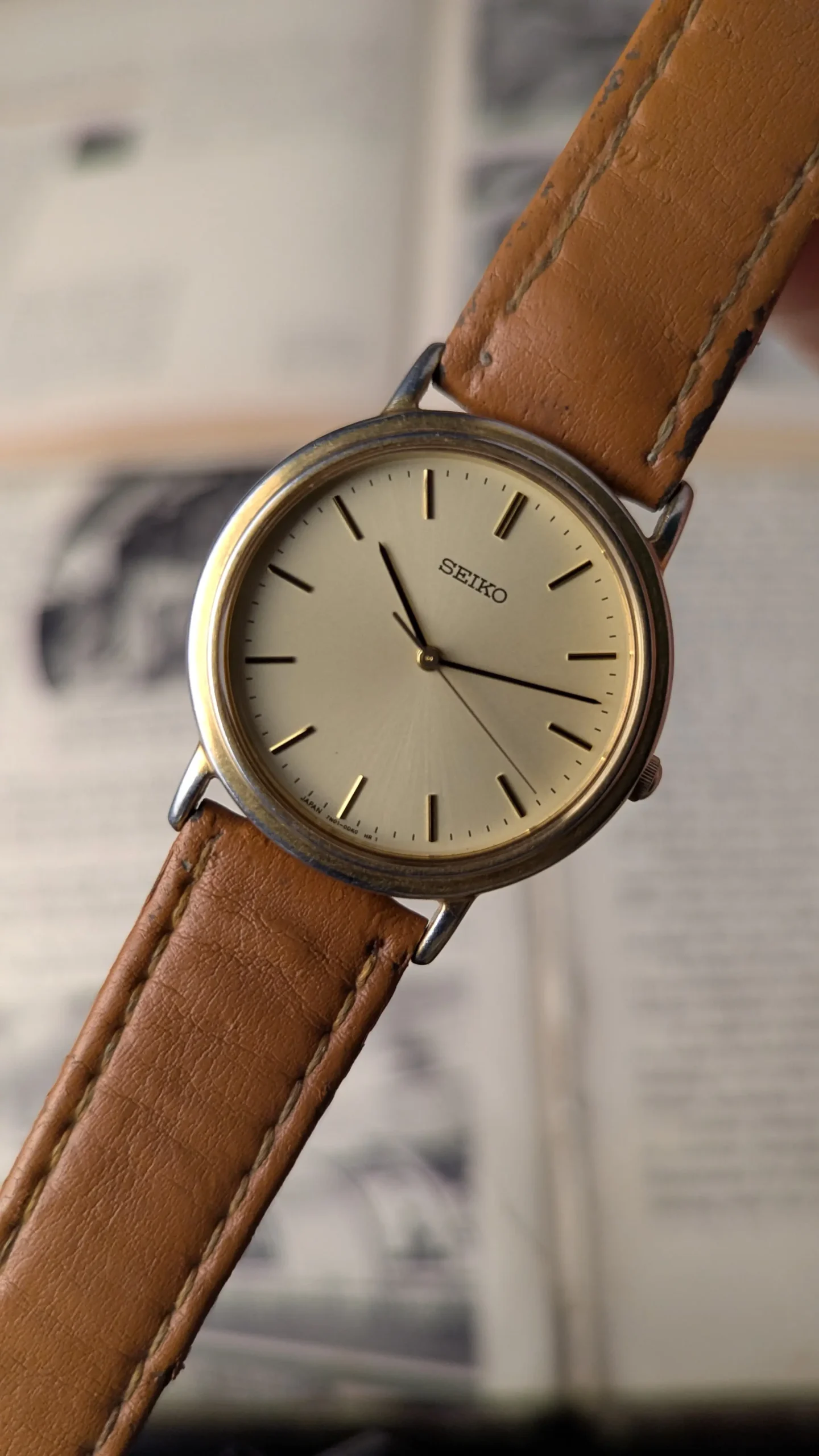 Vintage Seiko Japan quartz wristwatch