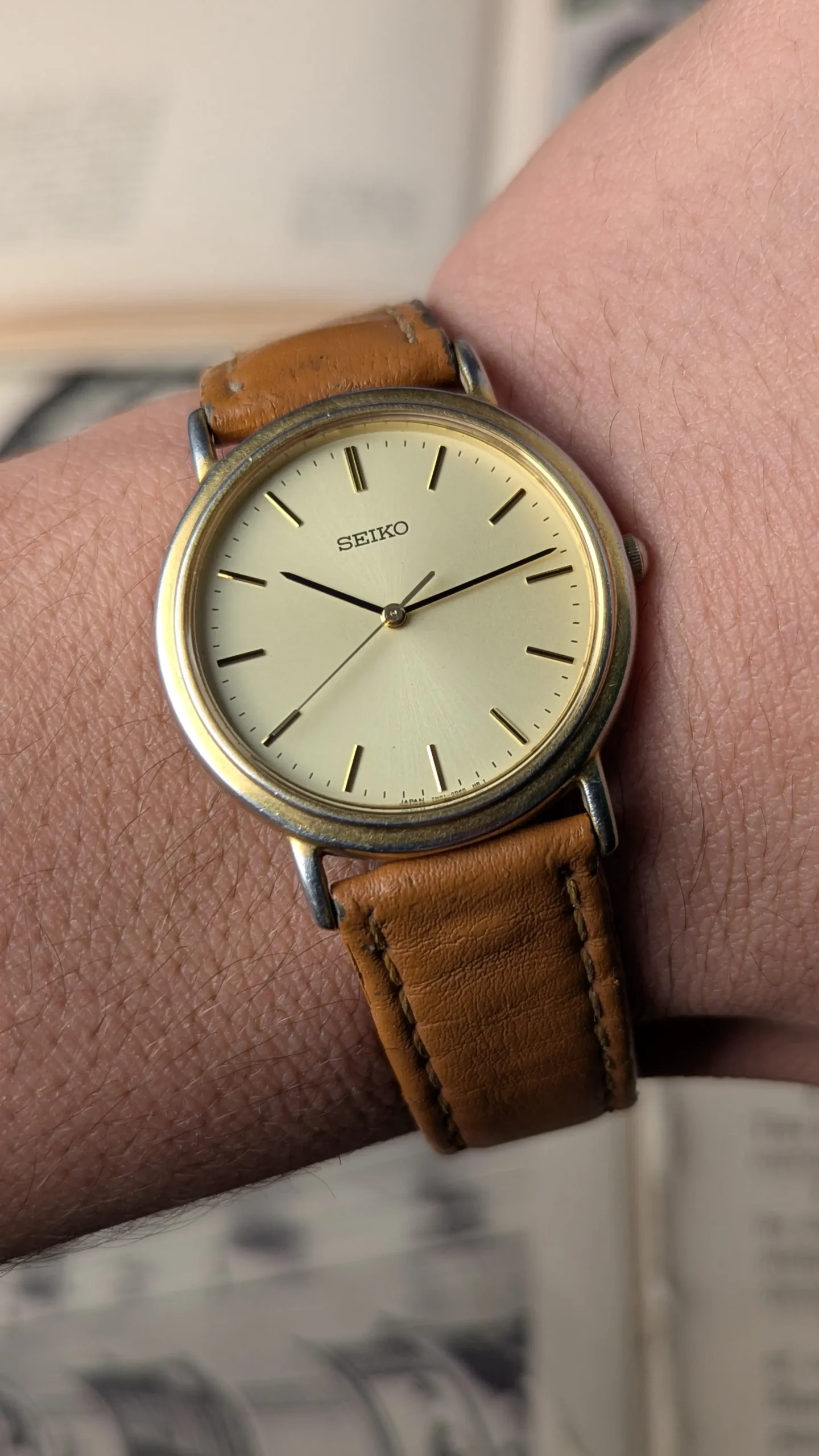 Classic vintage Seiko watch