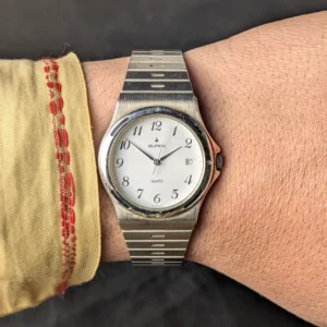 Vintage Buren Arabic numeral dial watch
