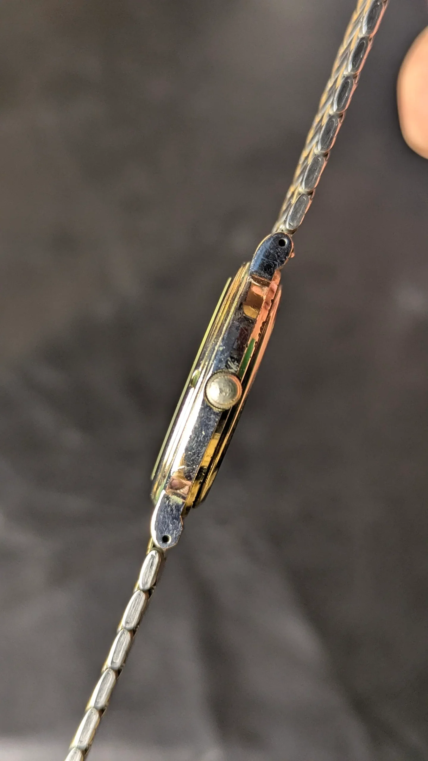 Urban Alba two tone bracelet watch