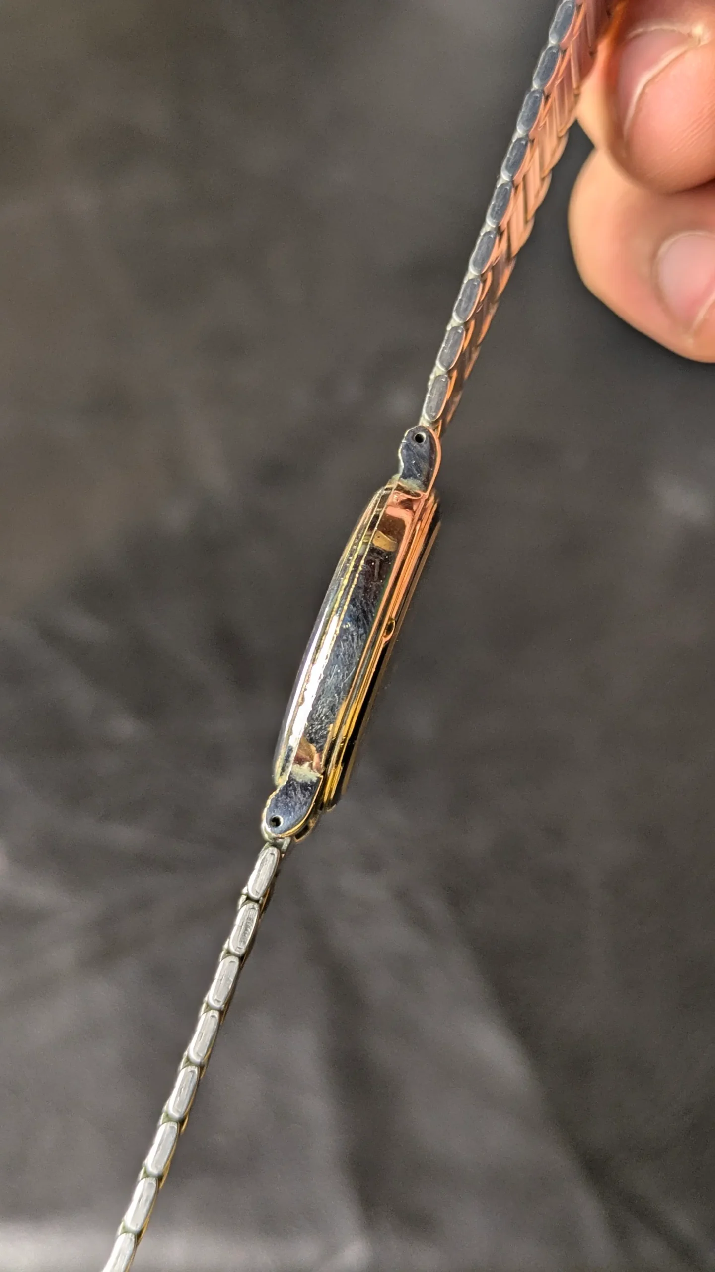 Urban Alba two tone side watch