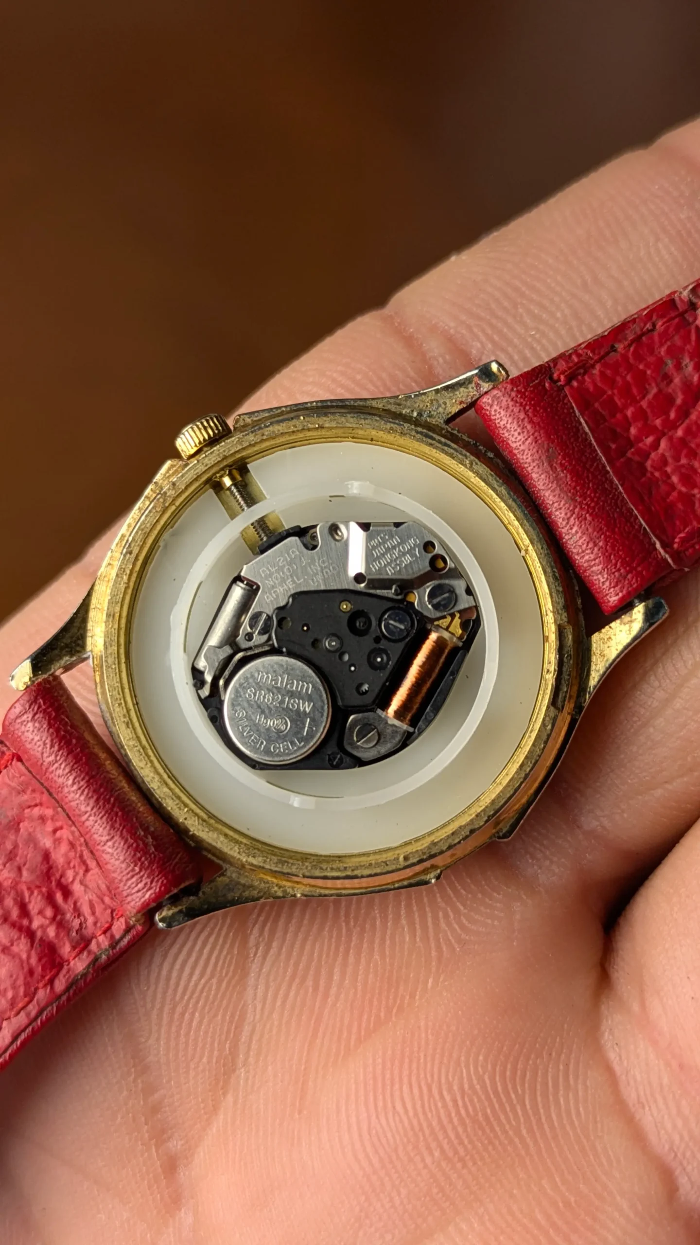 Krone ladies fashion watch machine picture