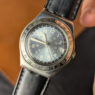 Swatch watch stainless steel back Swiss made