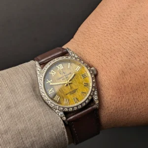 Gianni Accardi Milano stone dial wrist watch