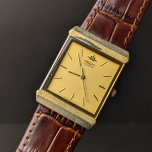 Vintage Seiko Quartz Tank
