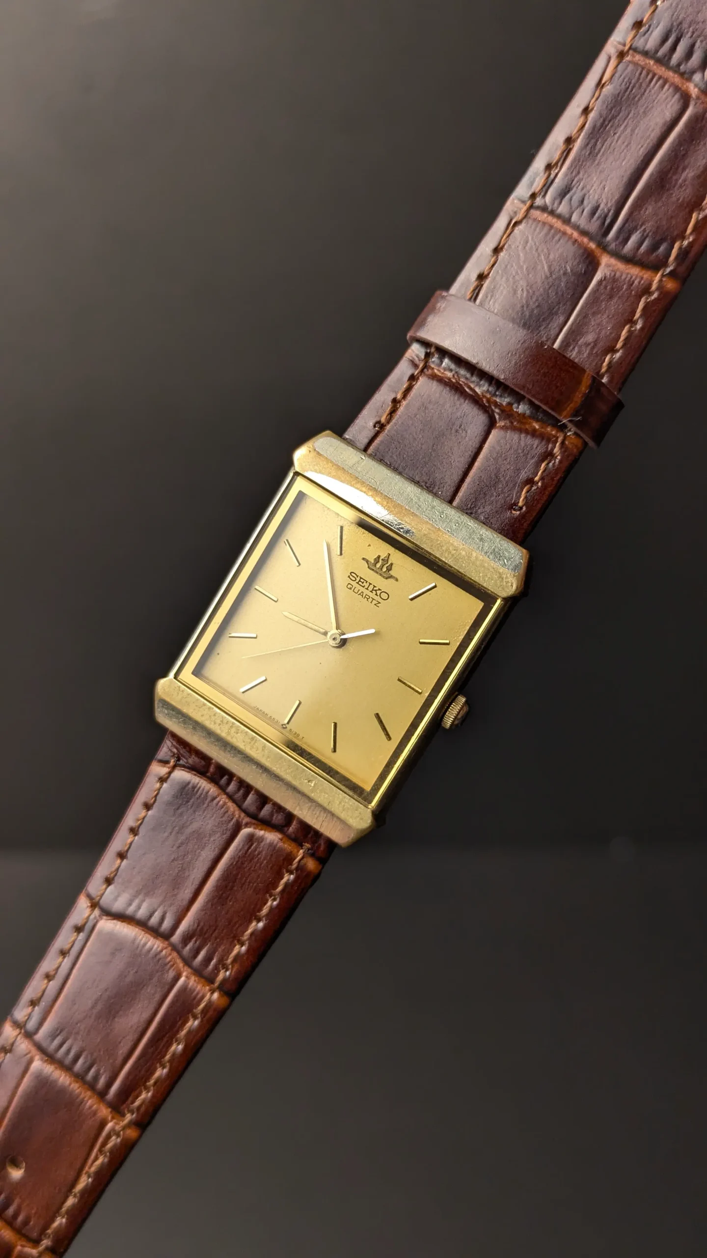 Classic Japanese Seiko quartz watch