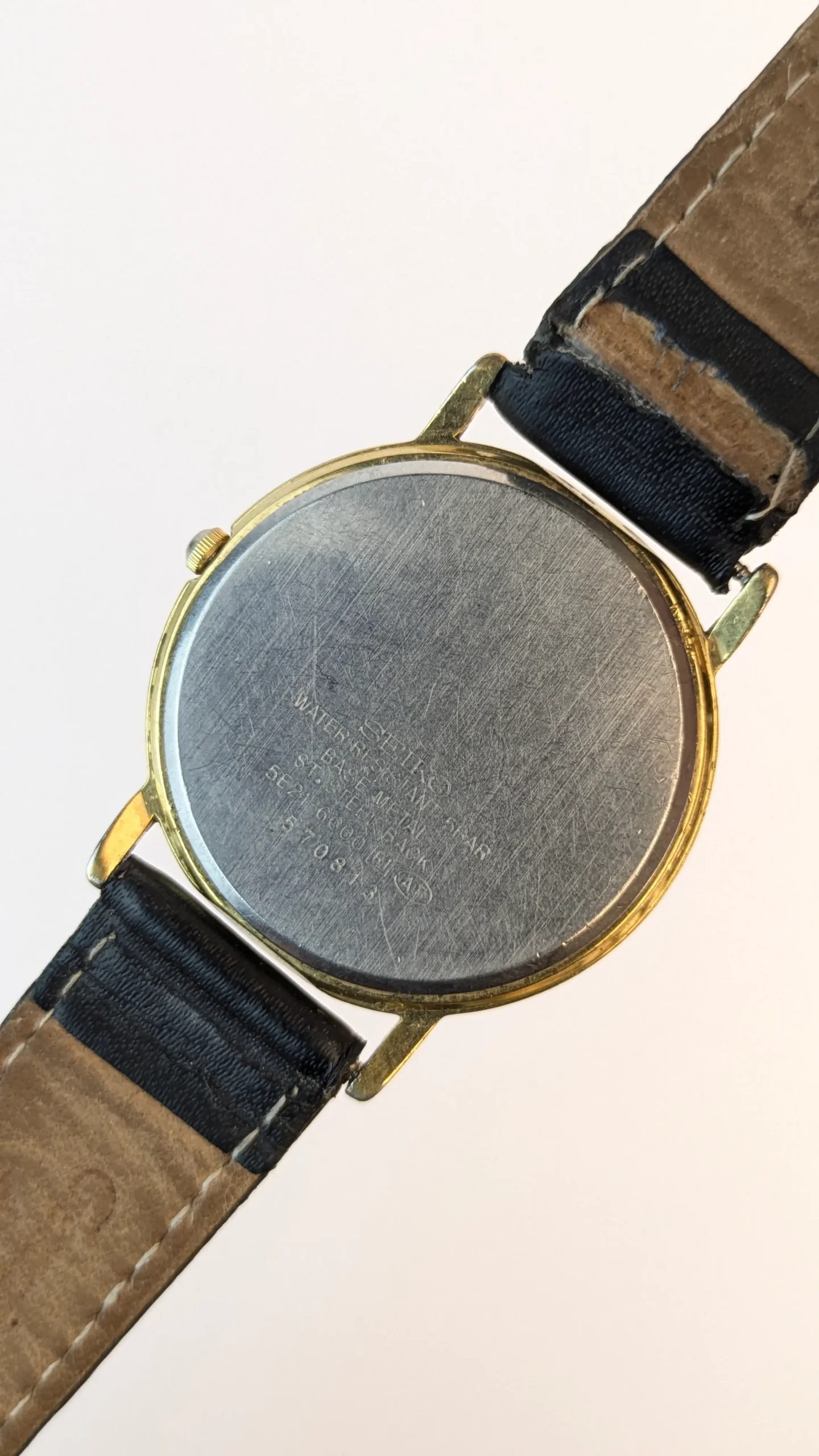 Back Seiko Spirit 32mm classic dress watch front view