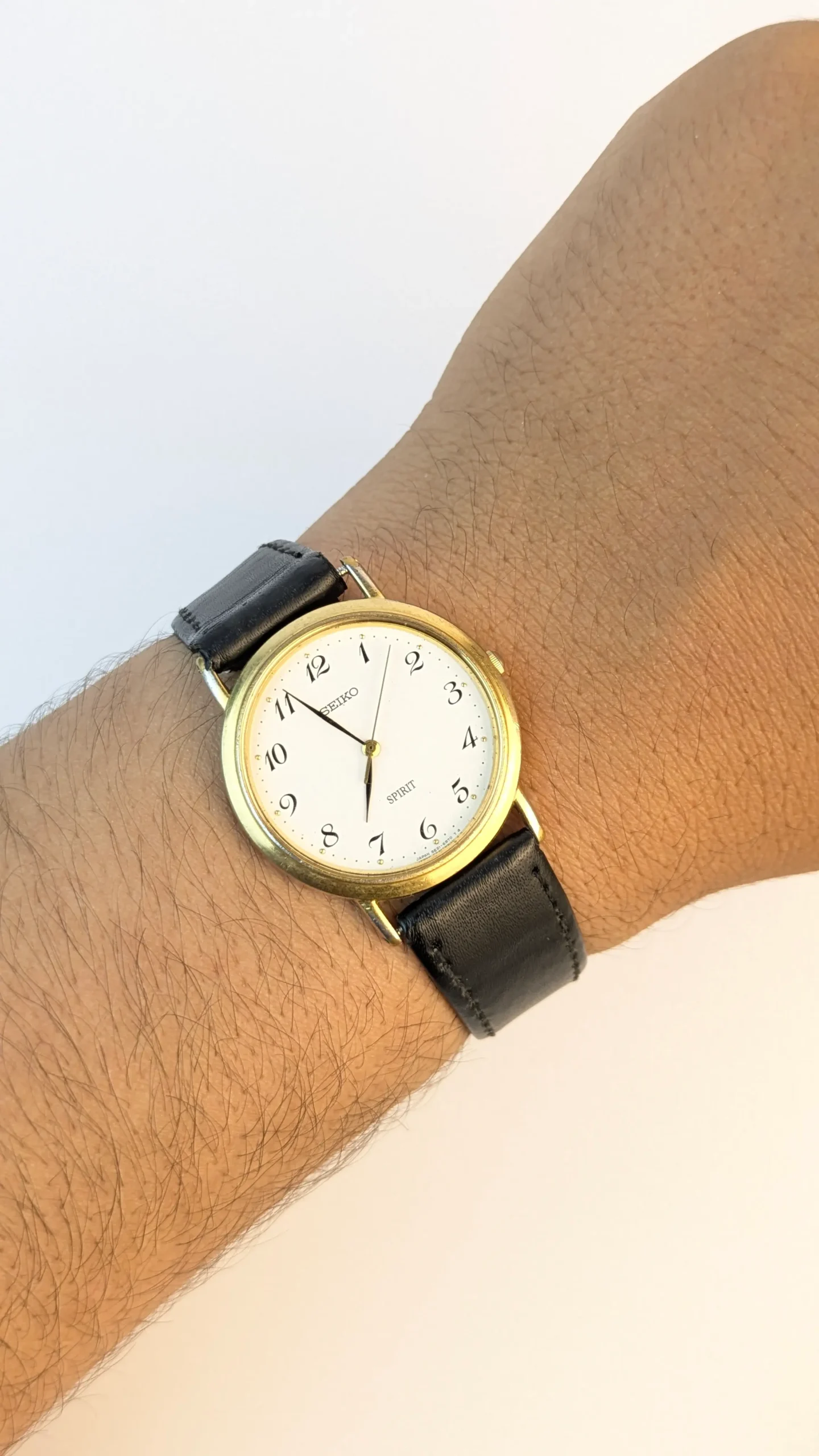 Seiko Spirit minimalist Japanese wristwatch