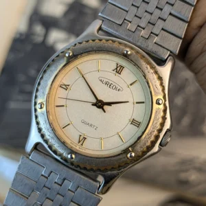 Vintage Aureole Quartz Watch 34mm