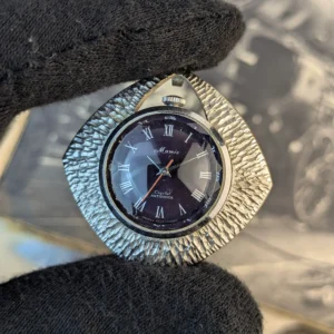 Vintage Mamie Crystal Antishock Pendant Watch Necklace | Japanese Retro Pocket Watch Pendant
