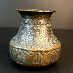 Handcrafted Engraved Brass Decorative Vase