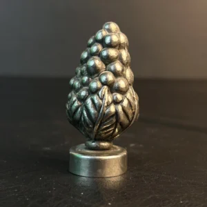 Vintage Metal Grape Cluster Figurine