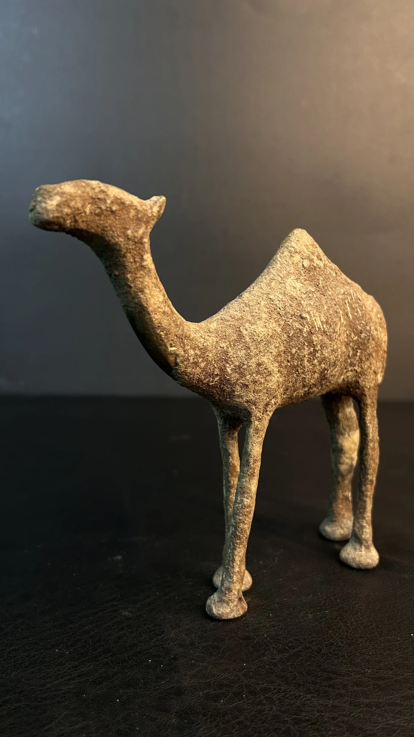 Handcrafted Rustic Camel Figurine - Image 4
