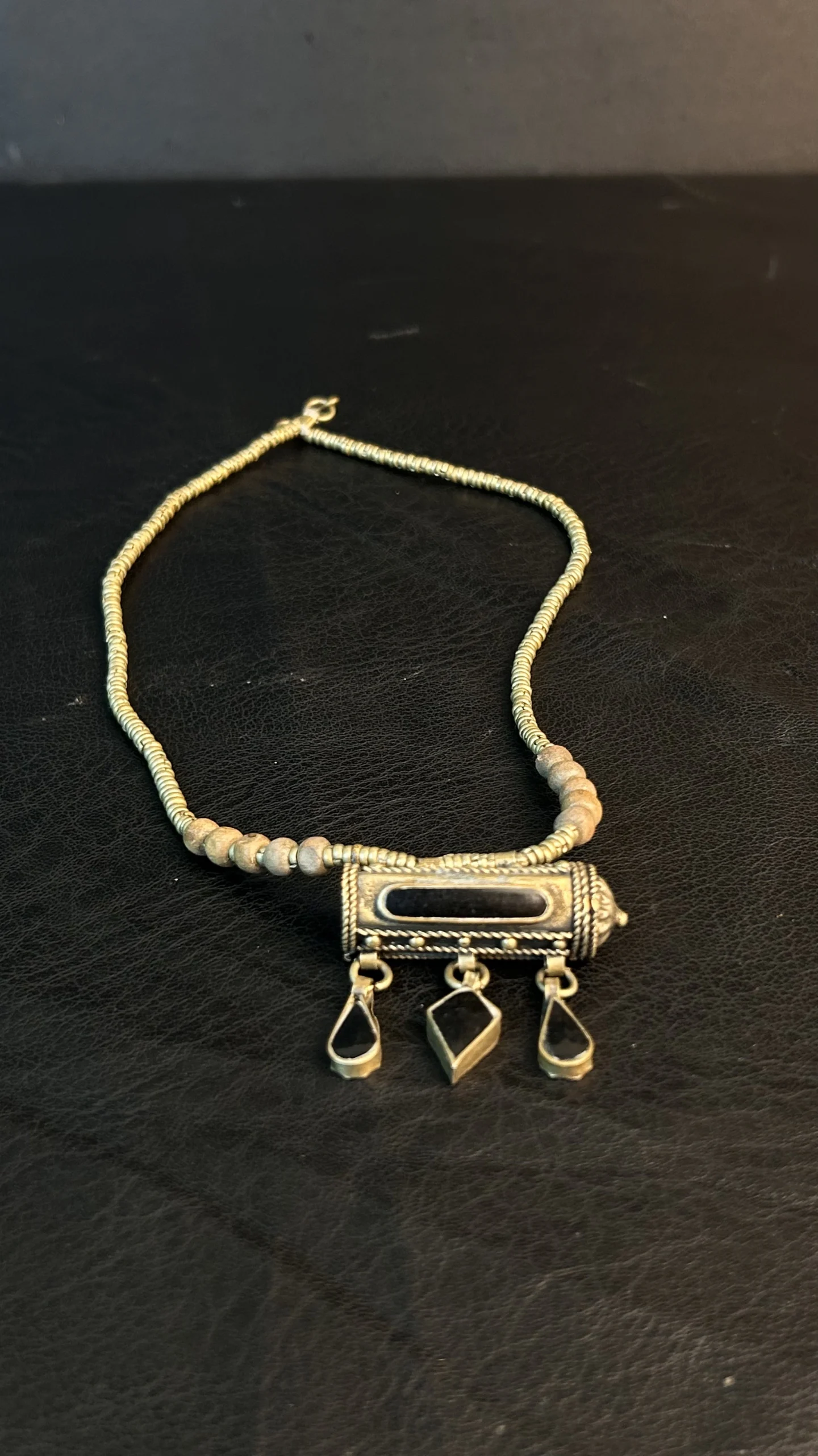 Vintage Tribal Pendant Necklace